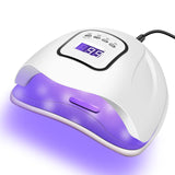 Best Gel Nail Lamp 150W, LED Nail Dryer for Gel Polish, Nail Desk Lamp with 4 Timers, Best Professional Led Nail Lamp