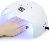 Best Gel Nail Machine UV LED Nail Polish Lamp 40W LED Light with 3 Timers and LCD screen