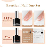 The Best Nail Glue 4 in 1, Gel Glue For Press On Nails, Best Nail Glue That Lasts For Weeks
