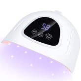 Best UV LED Gel Nail Lamp 72W for Gel Nails, Best LED Curing Lamp with 3Timer and Sensor for Solon and Nail DIY