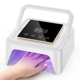 Best Cordless Manicure Lamp 108W, Professional LED Nail Gel Dryer with 36 Beads, Rechargeable UV Light for Salon & Home