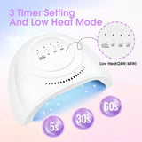 Best UV LED Lamp with 30 Light Beads for gel nails, salon gel nail lamp with Automatic Sensor