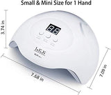 LED Light Nail Lamp for Gel Nails 3 Timers Good UV Nail L amp for Regular Polish Nail Dryer for Gel Nails
