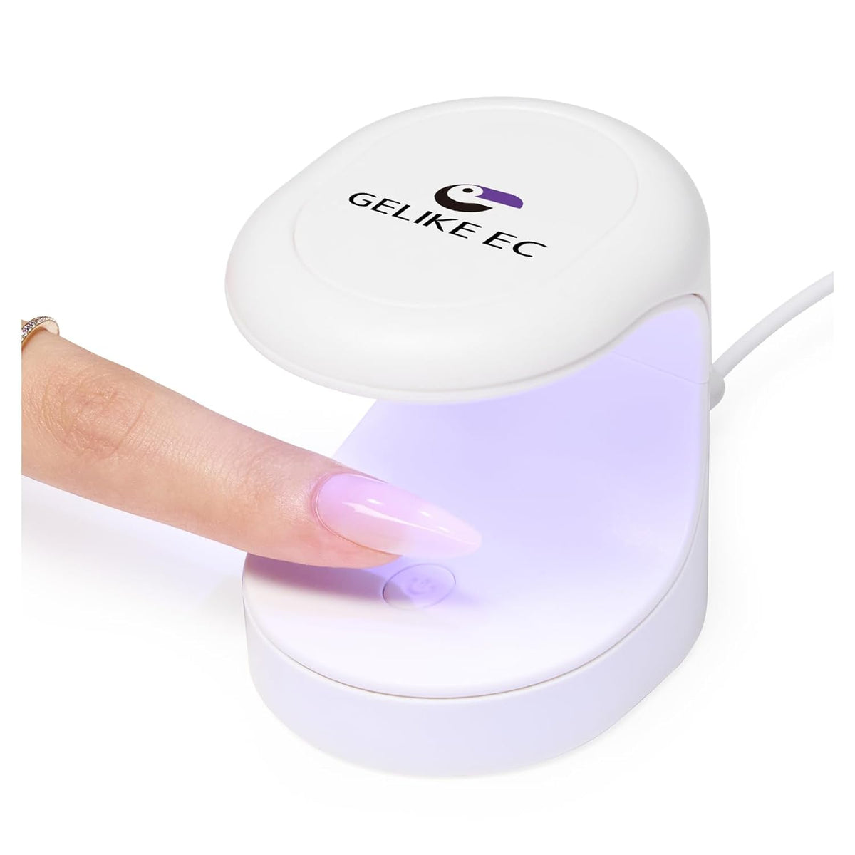 Best UV Light for Nails Easy and Flash Cure Light, Portable USB Nail Dryer for Travel Manicure UV LED Light for Gel Nail Art DIY Nail Art