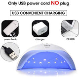 LED Light Nail Lamp for Gel Nails 3 Timers Good UV Nail L amp for Regular Polish Nail Dryer for Gel Nails