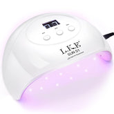 UV Nail Lamp Best with 3 Timers Nail Dryer Professional Nail UV Light for Gel Polish with Adapter