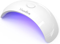 6W Mini UV Light with 2 Timers (45s/60s) for Gel Nails, Stickers and Strips