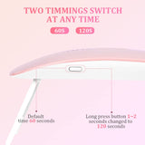 6W LED Curing Lamp for Nails Gel Nail Dryer with USB Curing Lamp Professional Nail Art Tool Accessory