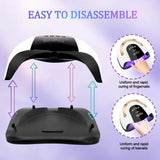 Best Professional Nail Lamp 68W Gel Nail Dryer Desk Light with 4 Timers Setting for Home DIY Manicure