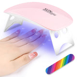 6W LED Curing Lamp for Nails Gel Nail Dryer with USB Curing Lamp Professional Nail Art Tool Accessory