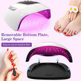 Best UV Nail Lamp 280W Professional UV Nail Dryer Light for Gel Nails Nail Polish Dryer with 66 Beads