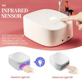 60W Rechargeable Cordless LED Light Nail Lamp with USB Port for Charging Phone and Nail Drill