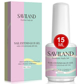 Extra Strong Nail Glue 15ML, Nail Glue Gel Uv for Press Ons, Cheap Nail Glue Long Lasting Nail Tips
