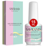 Extra Strong Nail Glue 15ML, Nail Glue Gel Uv for Press Ons, Cheap Nail Glue Long Lasting Nail Tips