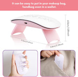 Gel Nail Machine 6W for Gel Nails Mini USB Portable Lamp Fast Drying Gel Polish Curing Nail Dryer Lamp