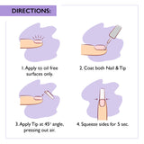 Best Strongest Nail Glue for Press On Nails, 8ml Gel Polish Glue, Strongest Fake Nail Glue for Nail Tips (Pack of 2)