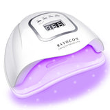 120W UV Light Lamp Nails Professional UV Nail Light for Gel Polish Nail Dryer Fast Curing