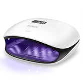 UV Light Lamp for Nails 48W with 4 Timer Settings, Nail Dryer for Gel Polish