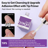 Best Cheap Nail Glue for Press On Nails, Best Glue For Nail Extensions 4 in 1 UV Nail Gel For Nail Tips