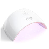 Professional UV Nail Lamp with Sensor 2 Timers Nail Dryer Machine for Gel Nail Polish Best LED Nail Lamp Pink