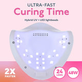 Gel Manicure Dryer with Timer Settings User Friendly UV Lamp Light for Nails Gel Lamp UV