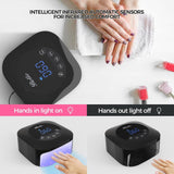 54W Professional Best Gel Nail Lamp for Gel Polish with Large LCD Touch Screen