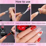 Nail Charm Glue For Nail Tips, 15 PCS Glue For Split Nails, The Best Nail Glue For Press On Nails