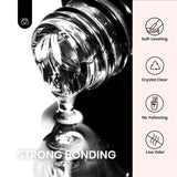 Best Professional Nail Glue For Acrylic Nails 5 In 1, Best Uv Gel Nail Glue for Nails Builder Extension, Solid Nail Gel Glue for Nail Tips