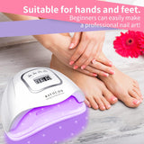 UV Gel Light Machine Nail Dryer for Nails 120W Nail Gel Polish Dryer for Nail Art Design Quick Nail Dryer Fast Curing