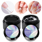 Nail Tips Glue Gel for Acrylic Nails, Best Nail Glue That Lasts for weeks Need UV/LED Lamp