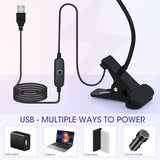3W LED Light for Gel Nails Mini Led Nail Polish Light with Gooseneck Gel Manicure Light with USB Charge