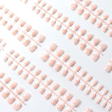 French Manicure Press On Nails 240 Pcs, Best Short Press On Nails for Girls, Full Cover Press On Nails 12 Size