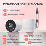 Best Electric Nail Drill 11 in 1 Kit, 35000 RPM Acrylic Nail File, Electric Nail File Near Me Remove Nail Gel