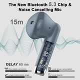 Best Cheap Bluetooth Earbuds - 32H Playtime & Noise Cancelling Mic, IP7