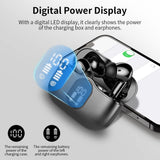 Ear Buds with Noise Cancelling Mic, 36H Playtime & IP7 Waterproof, Black