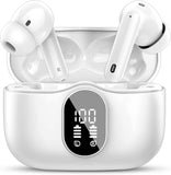 Running Wireless Headphones, Bluetooth 5.4 IP7 Waterproof Earbuds, Secure Fit