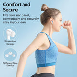 Wireless Headphones In Ear with LED Display, IPX5 Waterproof for Sports