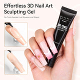 15g Best Nail Glue for Acrylic Nails No Wipe Clear Gel Polish for Nail Designs Super Glue for Fake Nails