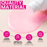 30ml Best Glue on Acrylic Nails Fingernail Glue for Split Nails Strong Nail Glue for Press On Nails