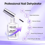 4 in 1 LED UV Nail Glue for Acrylic Nails Best Glue on Acrylic Nails Long Lasting for 28+ Days