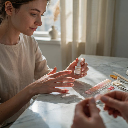 What Are the Safety Precautions When Using Nail Glue?