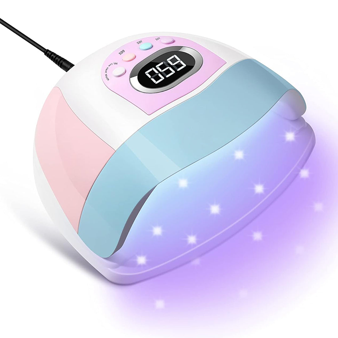 Good Nail Dryer with 4 Timer Setting, Lamp Led UV with 45 Beads, Lamp To Dry Nails with LCD Touch Display Screen