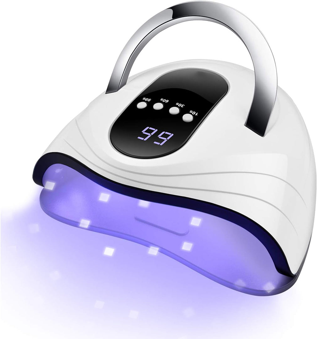 Best Nail Lamp 120W, Fast Nail Dryer Lamp for Gel Polish with 4 Timers, Professional UV Nail Lamp and Automatic Sensor