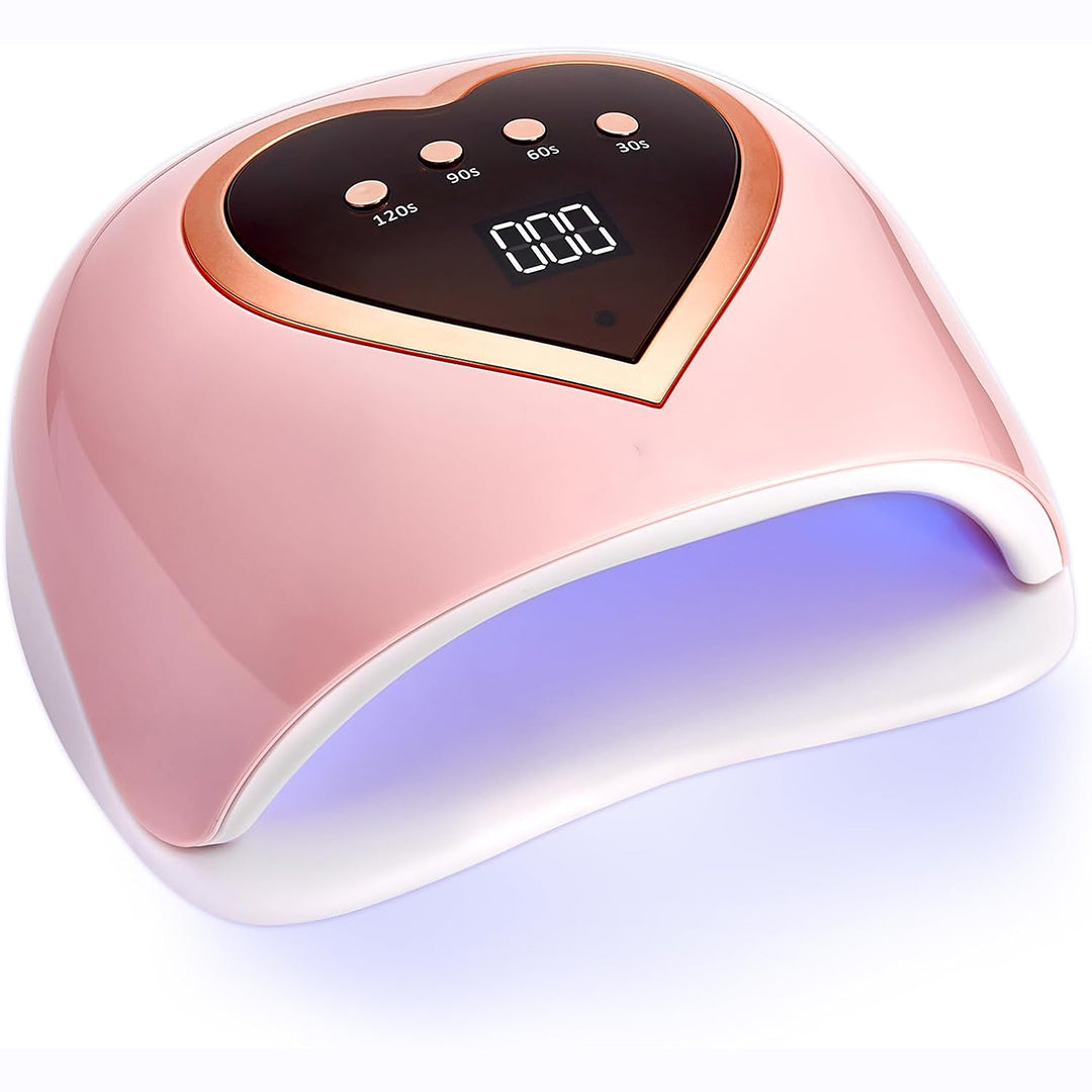 Best Gel UV Light 188W, Best UV Light for Gel Nails, Gelish UV Lamp with 4 Timers Setting, Gel Nail Polish Lamp with Auto Sensor