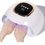 UV LED Nail Lamp 288W, Nail Curing Lamps for Home, Led Nail Dryer for Gel Polish with Automatic Sensor,Professional Nail Art Tools