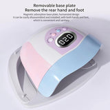 Good Nail Dryer with 4 Timer Setting, Lamp Led UV with 45 Beads, Lamp To Dry Nails with LCD Touch Display Screen