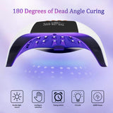 Nail UV Lamp Professional with 4 Timers Setting, Best UV Nail Lamp for Gel Nails, Table Lamp 68W for Manicure