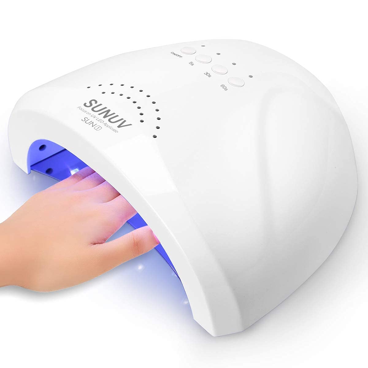 LED Curing Lamp with 3 Timers for Nails Gel Manicure UV Light for Regular Nail Polish