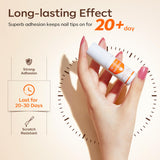 10 ML Nail Glue for Acrylic Nails Super Strong Long Lasting Gel Nail Glue for Nail Tips