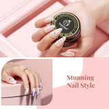 Glue for Nails Best Acrylic Nail Glue Fake Glue on Nails with 2 Dual Purpose Brush